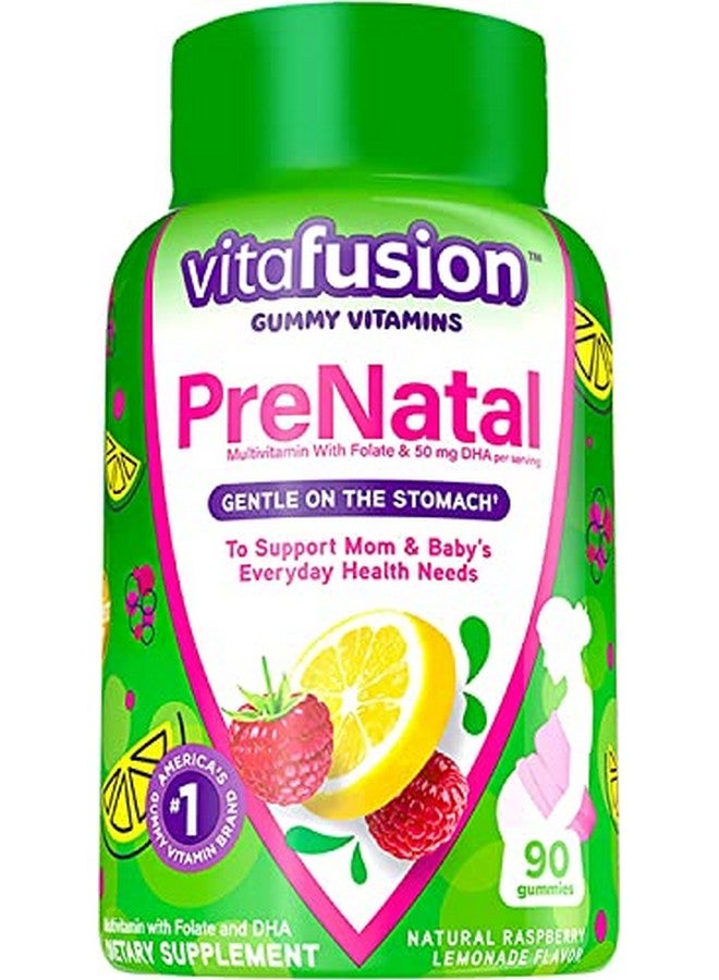 Vitafusion Prenatal Dha & Folic Acid Gummy Vitamins 90 Count (2 Pack) - Image 1
