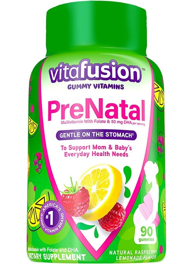 Vitafusion Prenatal Dha & Folic Acid Gummy Vitamins 90 Count (2 Pack) - Image 2