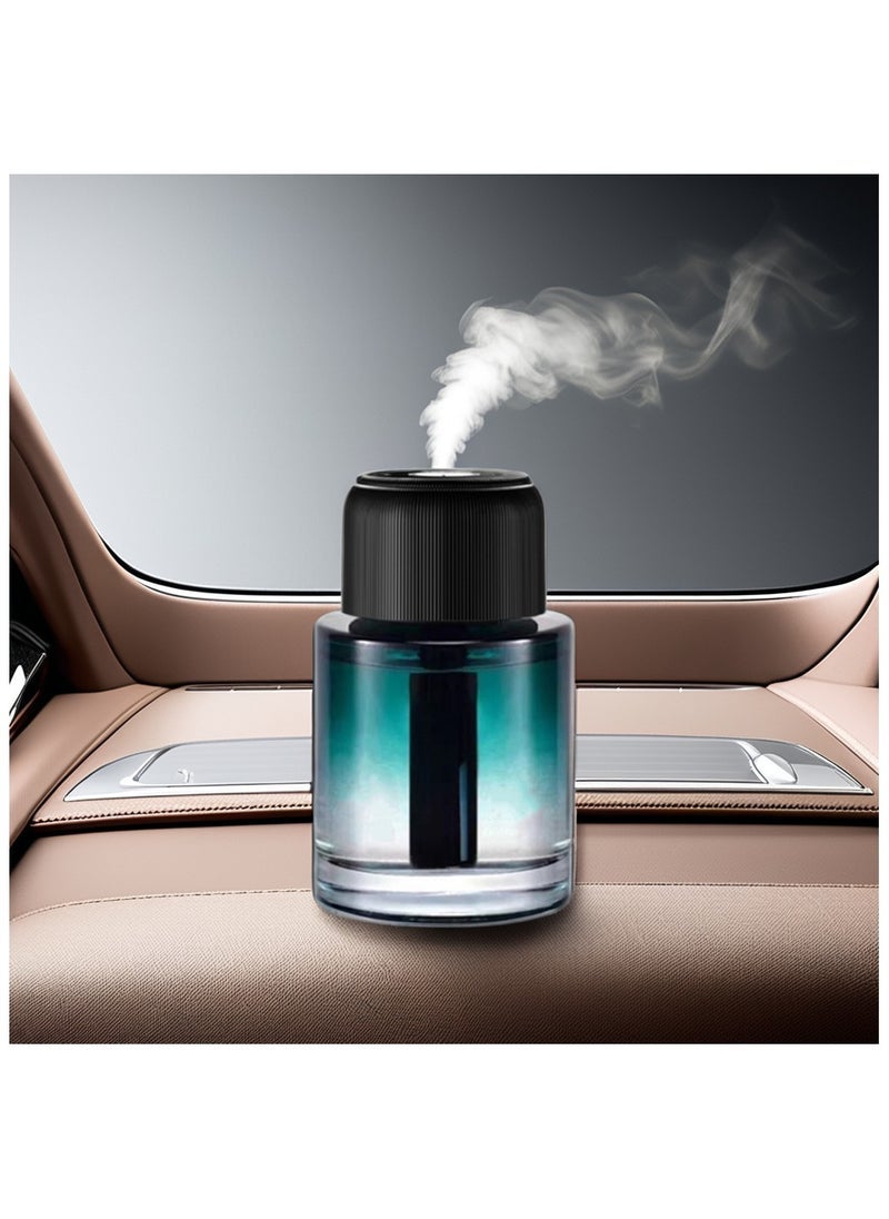 ELTRAZONE - Portable Smart Atomized Car Aroma Diffuser with Durable ABS and Glass Materials – Long-Lasting Battery for Continuous Fragrance – Compact and Stylish Air Freshener Perfect for Car, Home, Office, and Travel – Compatible with Pure Essential Oils for Relaxing Aromatherapy and Fresh Air - Image 1