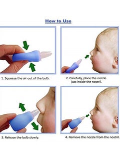 LuQu Baby Nose Cleaner Nasal Aspirator-Blue  - Image 4