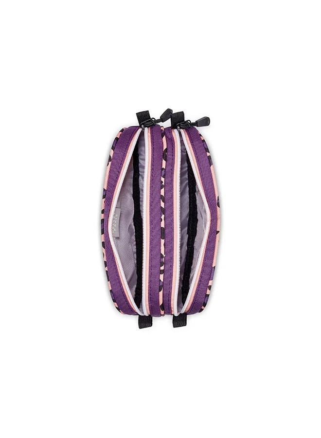 DELSEY Paris Back To School 2025 2-Compartment Pencil Case - Multicolour