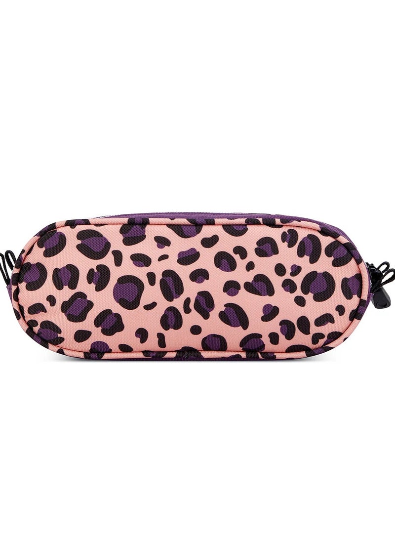 DELSEY Paris Back To School 2025 2-Compartment Pencil Case - Purple Printing - Image 3