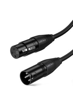 Lecxo Microphone Cable, XLR Male to XLR Female  - Image 2