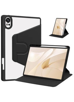 General Clear Back Case Compatible with Huawei MatePad 12X 12-inch (2024), 360 Degree Swivel Stand Flip Smart Tablet Cover Auto Sleep/Wake Case For MatePad 12X  - Image 1