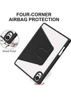 General Clear Back Case Compatible with Huawei MatePad 12X 12-inch (2024), 360 Degree Swivel Stand Flip Smart Tablet Cover Auto Sleep/Wake Case For MatePad 12X  - Image 5