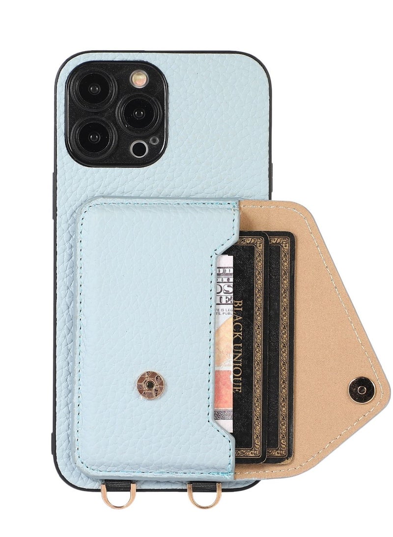 Suteni Back Cover Leather Protective Wallet Mobile Phone Case for iPhone - Image 3