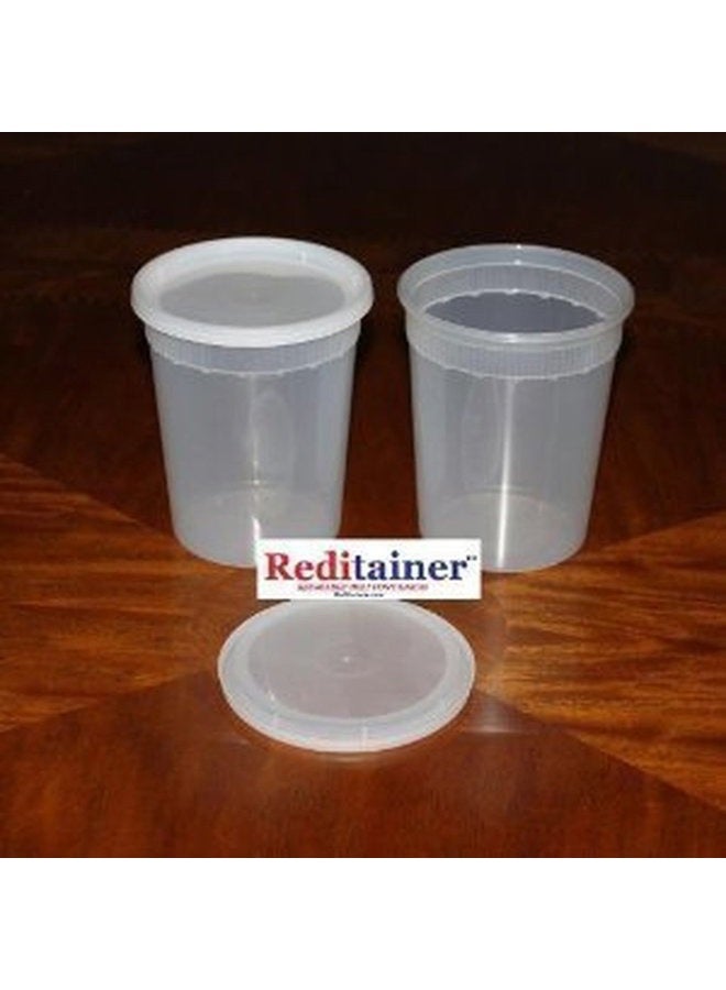 Reditainer Deli Food Storage Containers with Lid, 32-Ounce, 24-Pack - Image 3