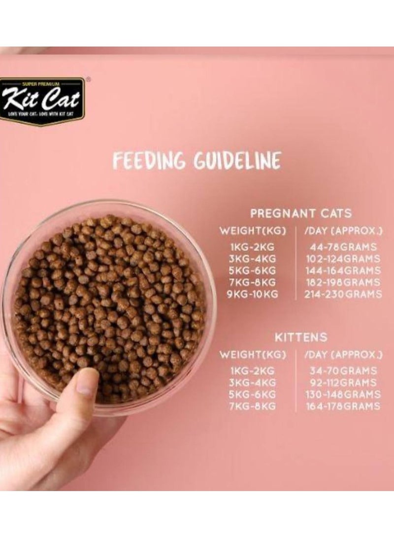 كيت كات بدون حبوب بالدجاج والديك الرومي - 1 كجم - Image 3