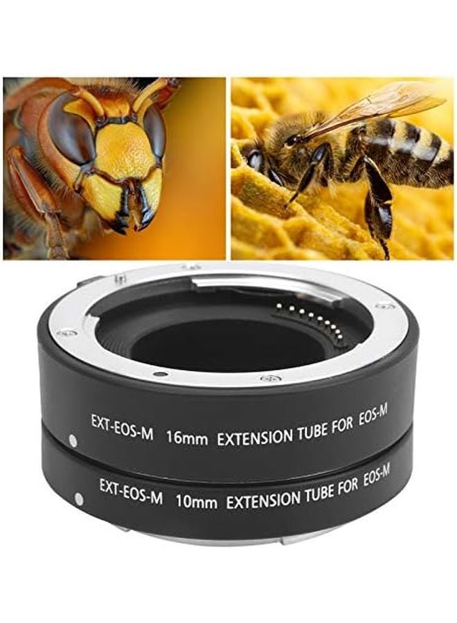 Aluminum Alloy Macro Extension Tube Set 10mm 16mm For EFM Mount Cameras - Image 5