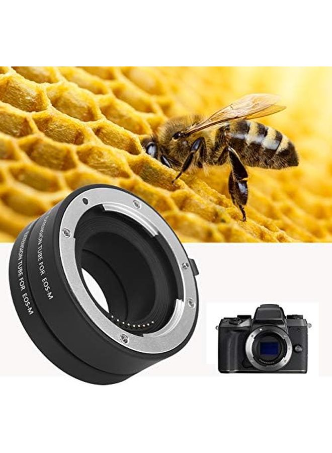 Aluminum Alloy Macro Extension Tube Set 10mm 16mm For EFM Mount Cameras - Image 3