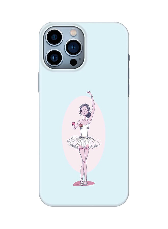 Stylizedd Case for iPhone 15 Pro Max Slim Snap Classic Series Mobile Cover Hard PC Shield Matte Finish Phone CasePrint - Twirling Ballerina - Image 1