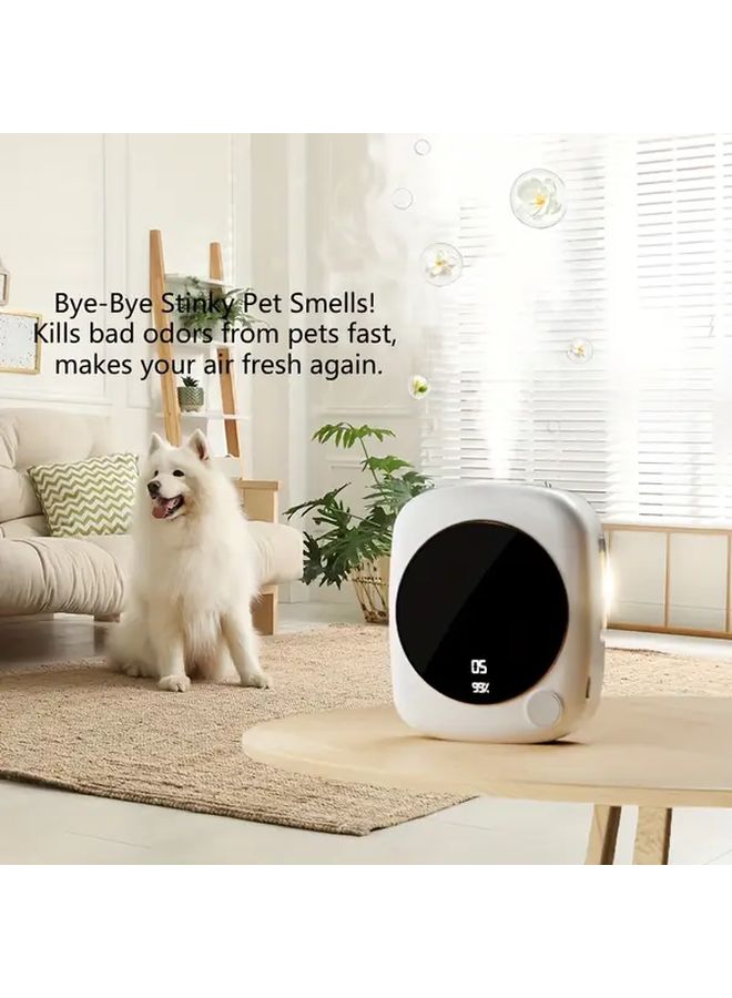 Mini Car Aromatherapy Machine 7 Speed USB Nano Mist Diffuser Essential Oil Digital Display Quiet - Image 5