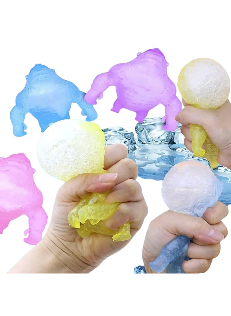 Squishy Gorilla Stress Relief Toy – Stretchy Jelly Like Ice Monkey Figure for Kids & Adults, Anxiety & ADHD Relief, Squeeze Gorilla Action Figure (Pack of 1, Random Color) 2026 - Image 1