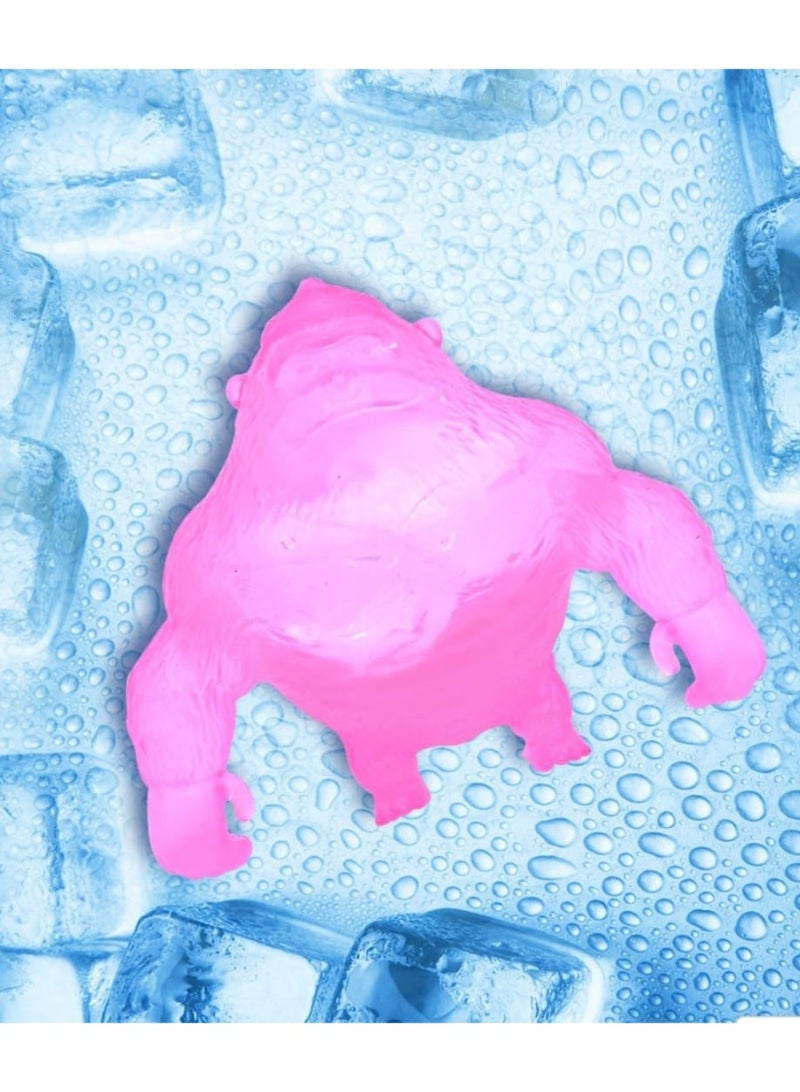Squishy Gorilla Stress Relief Toy – Stretchy Jelly Like Ice Monkey Figure for Kids & Adults, Anxiety & ADHD Relief, Squeeze Gorilla Action Figure (Pack of 1, Random Color) 2026 - Image 3