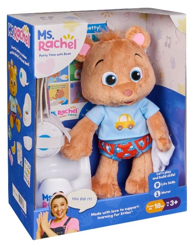 Ms. Rachel Potty Time with Bean Playset - Image 1