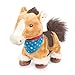 Cuddle Barn Colt Walking Horse Toy Interactive Plush Pony Says Western Cowboy Catchphrases and Trots to Music The Lone Ranger Theme Song 8 inches - Image 2