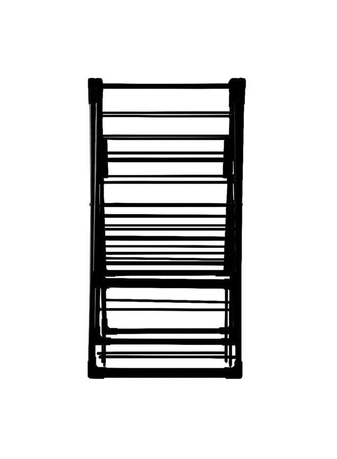 Winsor Winsor Foldable Cloth Dryer | Heavy Duty Cloth Drying Stand | Metal Drying Racks for Balcony  – 26m Drying Space | WR80829 - Black  - Image 5