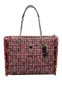 GUESS Guess Cessily Tweed tote handbag for women  - Image 1