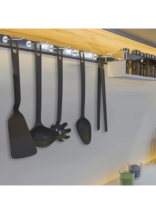 Heavy Duty Magnetic Hooks 2pcs 10mm 6.8kg Weight Capacity Strong Hold Corrosion Resistant Wall Mounted Hanger for Fridge Doors Cabinets Whiteboard Coats Keys Towels Utensils - Image 5