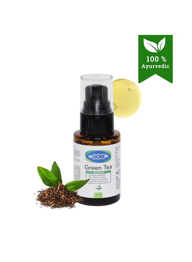 PKC 100% Natural Green Tea Face Serum | Antioxidant | Skin Repair | Helps Fight Free Radicals | For All Skin Types - Image 5