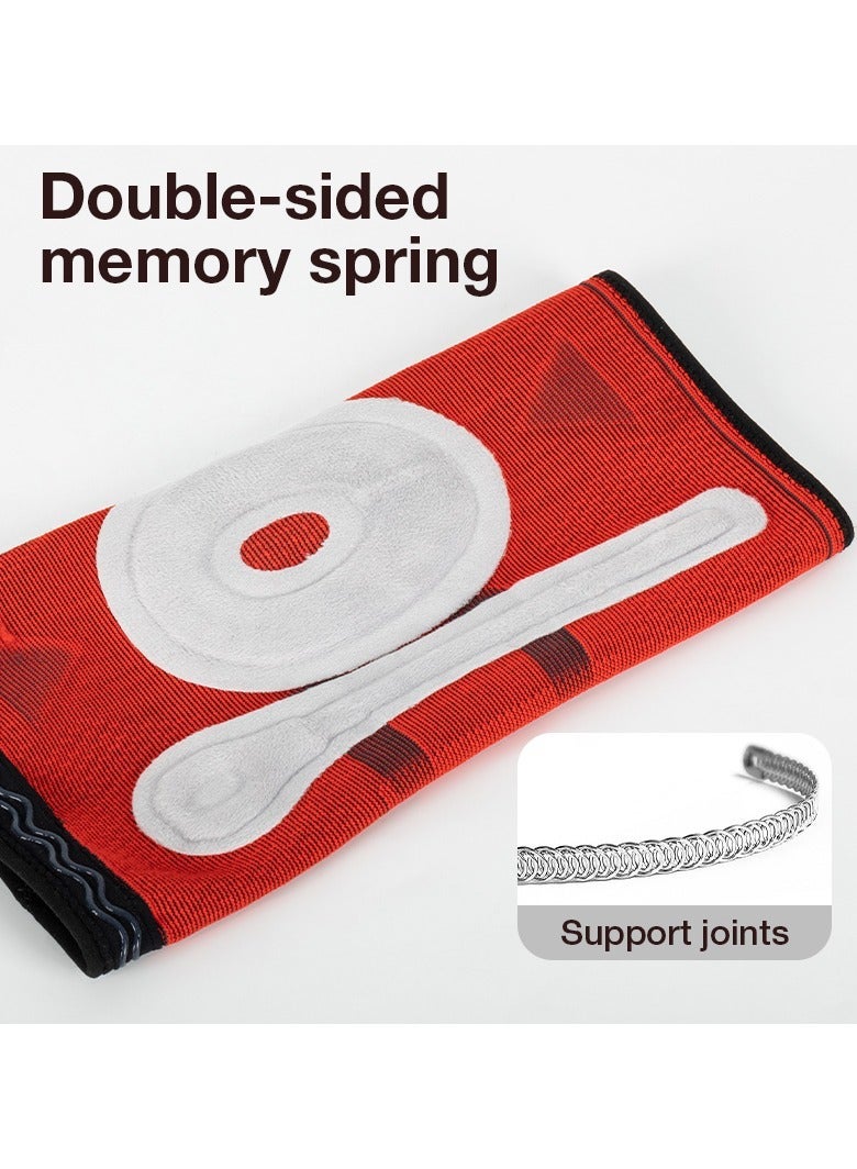 Deli Agnite Knee Pads for Men & Women – 3D Woven Breathable Fabric, Silicone Non-Slip Grip, Shock Absorption, Joint Pain Relief – Ideal for Gym, Running, Sports (One Size Fits All) - Image 3