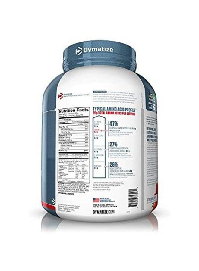 ديماتيز Dymatize ISO 100 – Strawberry – 5 LB (2.3 KG) - Image 2
