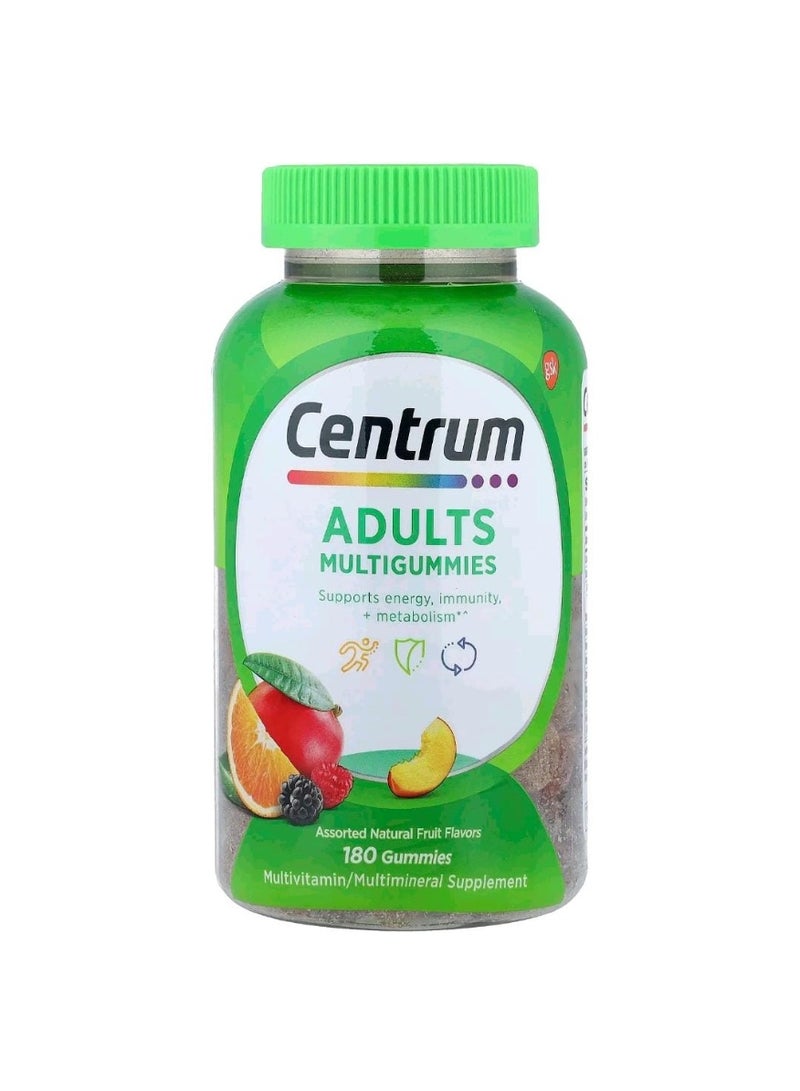 Centrum Men Centrum, Adult Multi-Fruit Candy, Assorted Natural Fruit Flavors, 180 Candy Pieces