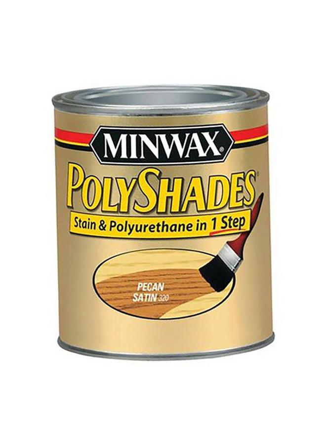 Minwax Polyshades Stain Satin Pecan 0.5pt - Image 2