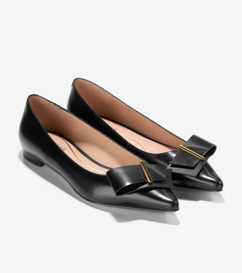 COLE HAAN Women's Felicia Bow Ballet Flats