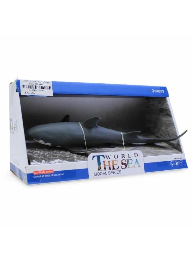 The Sea World Series Model  – Grey Shark Figurine - Image 1