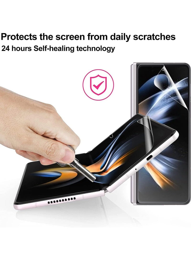 JOMILA 3IN1 Hydrogel Film For Samsung Galaxy Z Fold 5 Screen Protector Front Back Full Cover Hydrogel Transparent TPU Film Anti-explosion Non Tempered Glass For Samsung Galaxy Z Fold5 5G - Image 5
