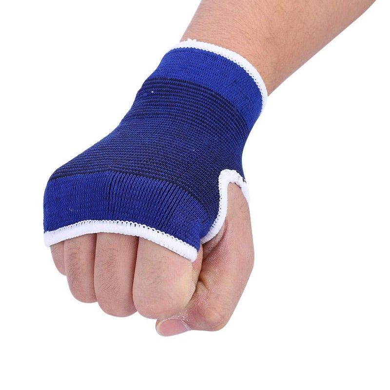 Tbest Wrist Splint Support Brace Sports Wrist Brace1 Pair Compreession Wrist Support Gloves Wrist Pain Arthritis Palm Protector for Carpal TunnelInjuriesHand TendonitisRheumatism Men WomenBlue - Image 5