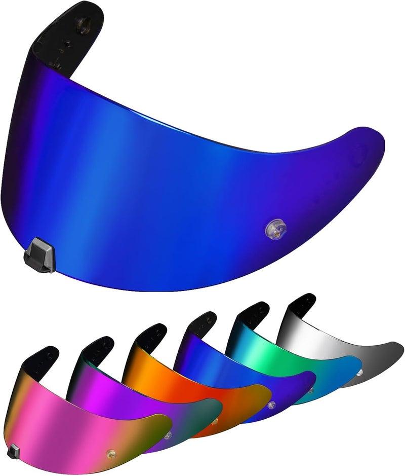 PSLER Helmet Visor for EXO 520 1400 R1 Coloured Visor for Scorpion EXO 391 520 1400 R1, UV Protection Motorcycle Accessories Replacement for Protective Visor Heavy load resistant - Image 1