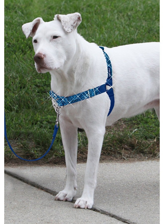 بيت سيف حزام المشي السهل من PetSafe Bling، متوسط/كبير، أزرق - Image 3