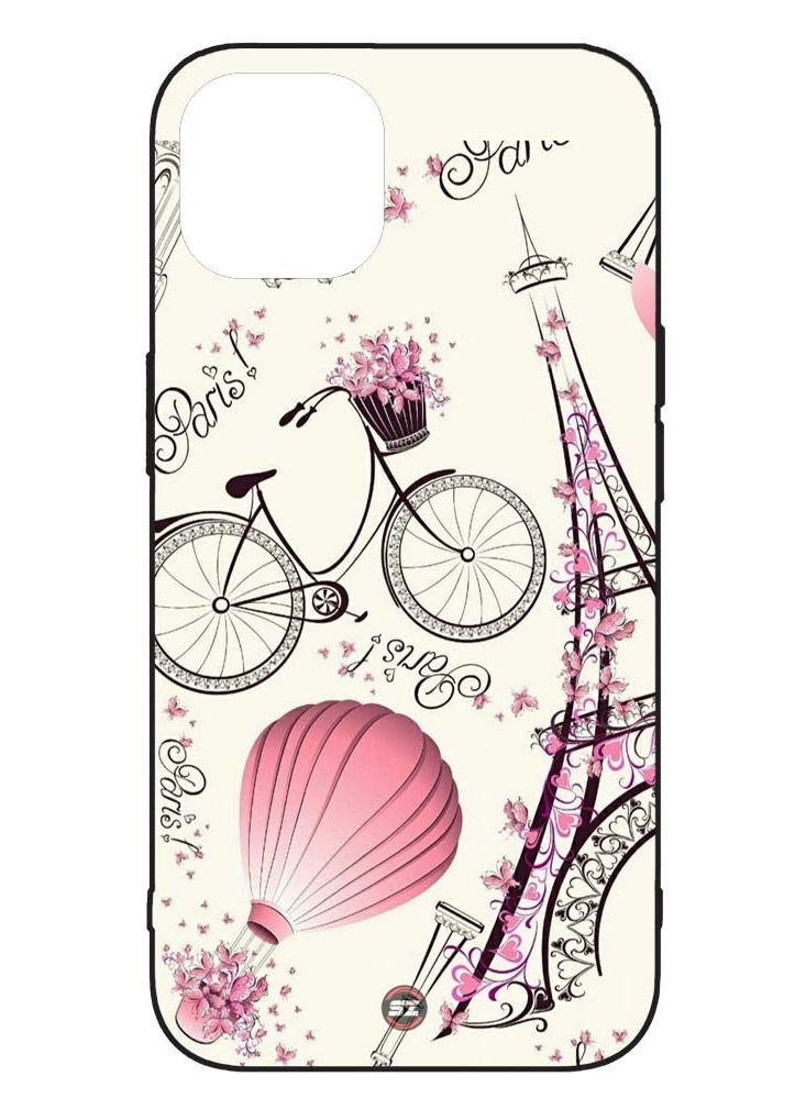 Service Zone Protective Printed Mobile Cover Beautiful Paris Eiffel Tower For Apple iPhone 11 - Image 1