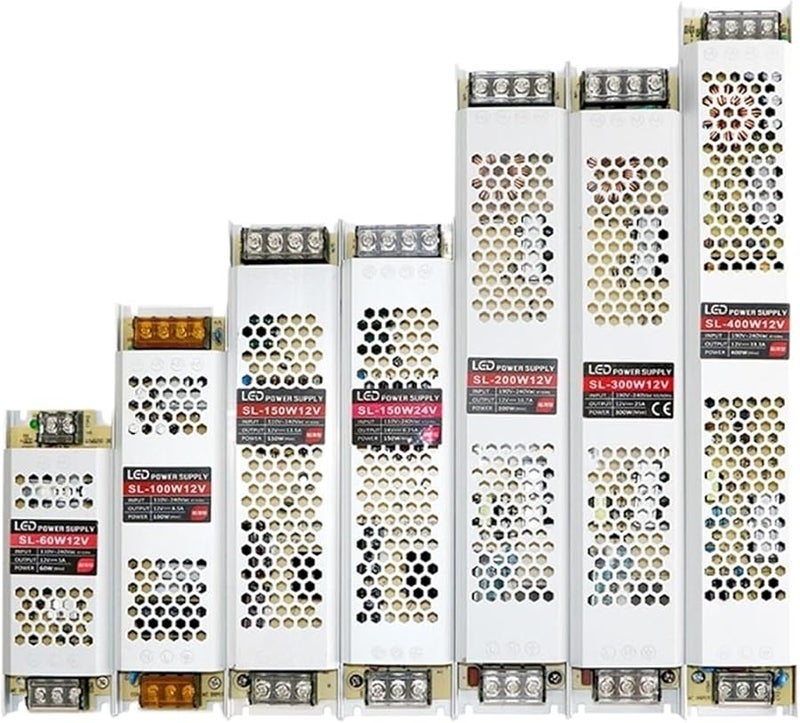 60W 12V LED Strip Power Supply Driver Constant Voltage Transformer 60W 100W 150W 200W 300W 400W - Image 4