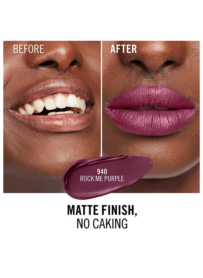 RIMMEL LONDON أحمر شفاه سائل غير لامع يدوم طويلاً  - Image 5