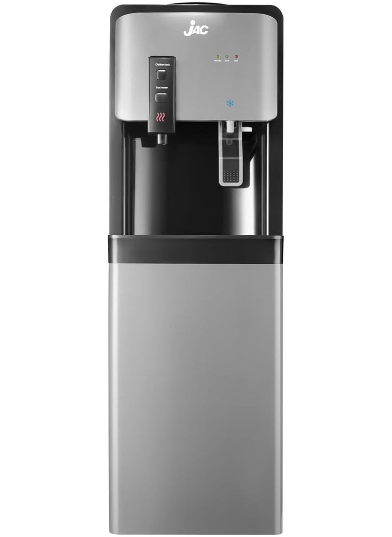 Jac Jack Water Cooler 2 Taps Hot Cold No Bottom Cabinet Silver NGWD-2225S  - Image 4
