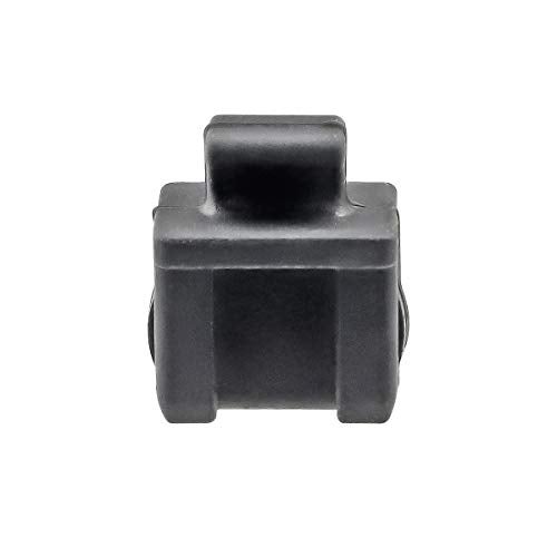 TOPPROS Pack of 20 SFP Silicone Protectors Cap Port Cover Anti Dust 0.55 x 0.47 x 0.67 inch Black - Image 4