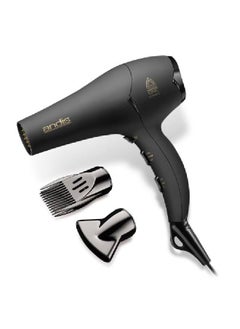 80480 1875Watt Tourmaline Ceramic Ionic Hair Dryer Soft Grip Black