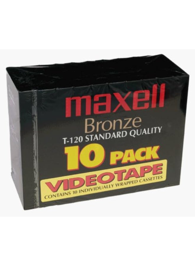 Maxell Maxell Bronze T-120 VHS (10-Pack) - Image 2