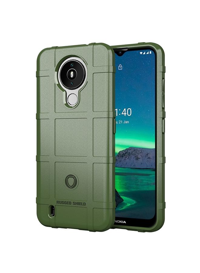 جرين تايجر حافظة تي بي يو مقاومة للصدمات بتغطية كاملة لهاتف نوكيا 1.4 (أخضر) - Image 1