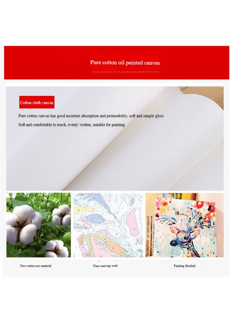 Anna DIY Cartoon Anime Hand-Painted Filled Color Oil Painting Decoration - Image 4