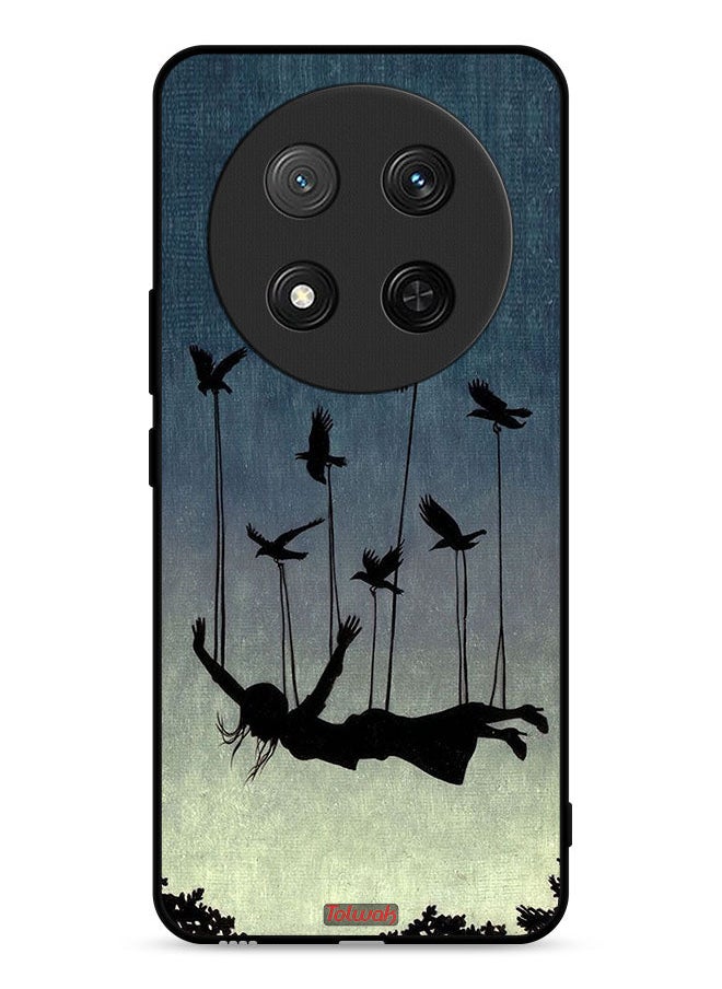 Tolwak Honor X9c 5G Protective Case Cover Birds Holding Fallen Girl  - Image 1