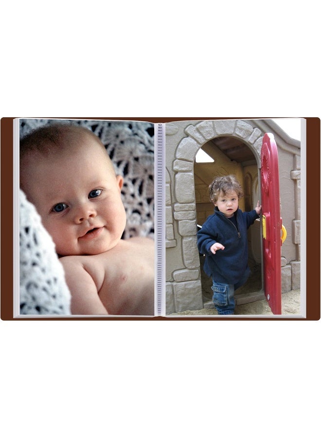 Pioneer Photo Albums I-46B/OB 36-Pocket Baby Owl Designer Photo Album, Blue, Brown - Image 3