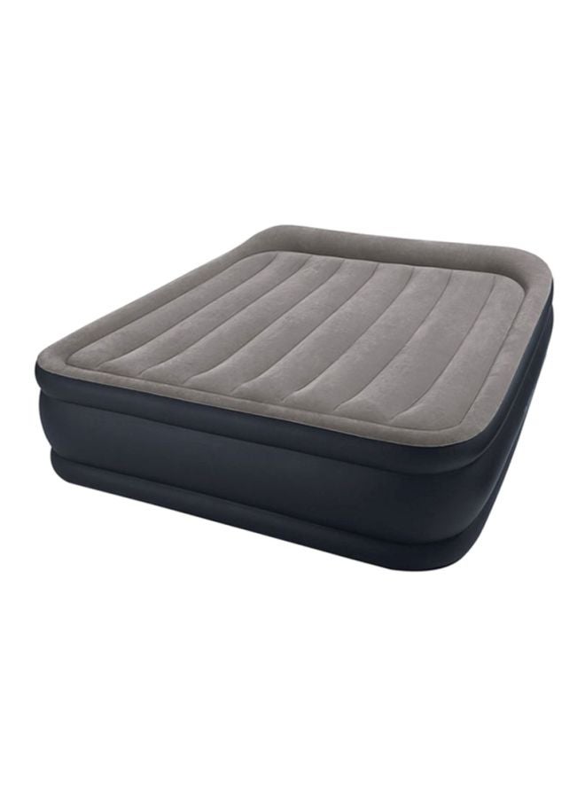 INTEX Dura-Beam Standard Deluxe Pillow Rest Airbed With Fiber Technology fiber Multicolour Queen - Image 1