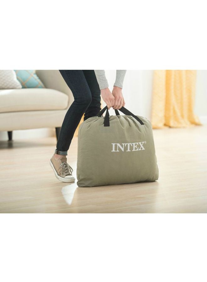 INTEX Dura-Beam Standard Deluxe Pillow Rest Airbed With Fiber Technology fiber Multicolour Queen - Image 5