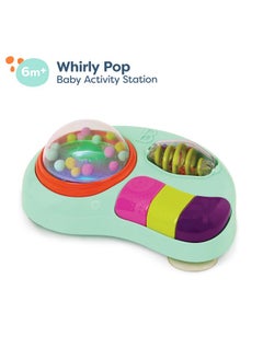 B. Toys B. toys- B. baby - Baby Activity Station - High Chair Suction Cup Toy with Music & Lights - Sensory Activity Center - Developmental Toys for Babies, Infants - whirly pop-6 Months +  - Image 5