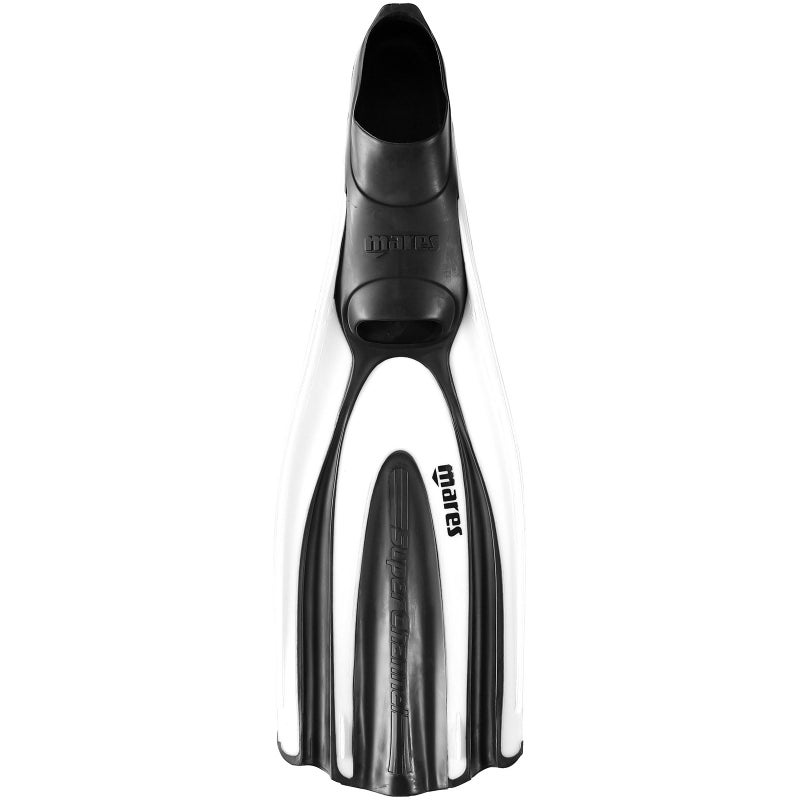 Mares Unisex Adults Avanti Superchannel FF Diving Fins Compact Durable Flippers with Closed Orthopedic Foot Pocket for Snorkelling Recreational Diving White 36 - Image 2