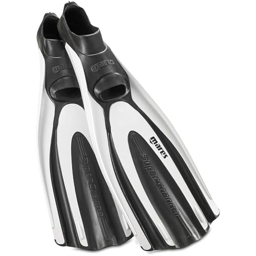 Mares Unisex Adults Avanti Superchannel FF Diving Fins Compact Durable Flippers with Closed Orthopedic Foot Pocket for Snorkelling Recreational Diving White 36 - Image 3